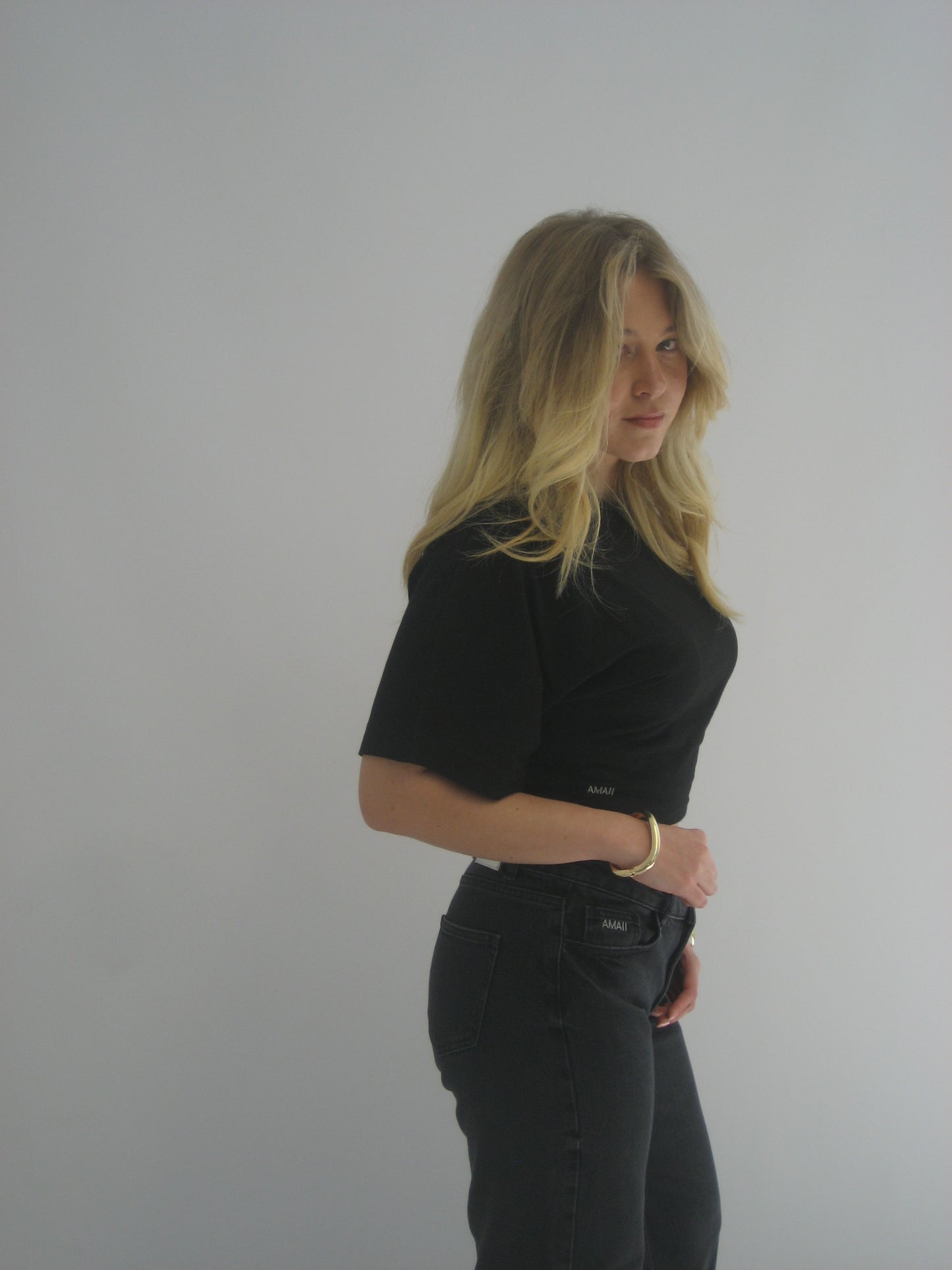 AMAII JEANS BLACK