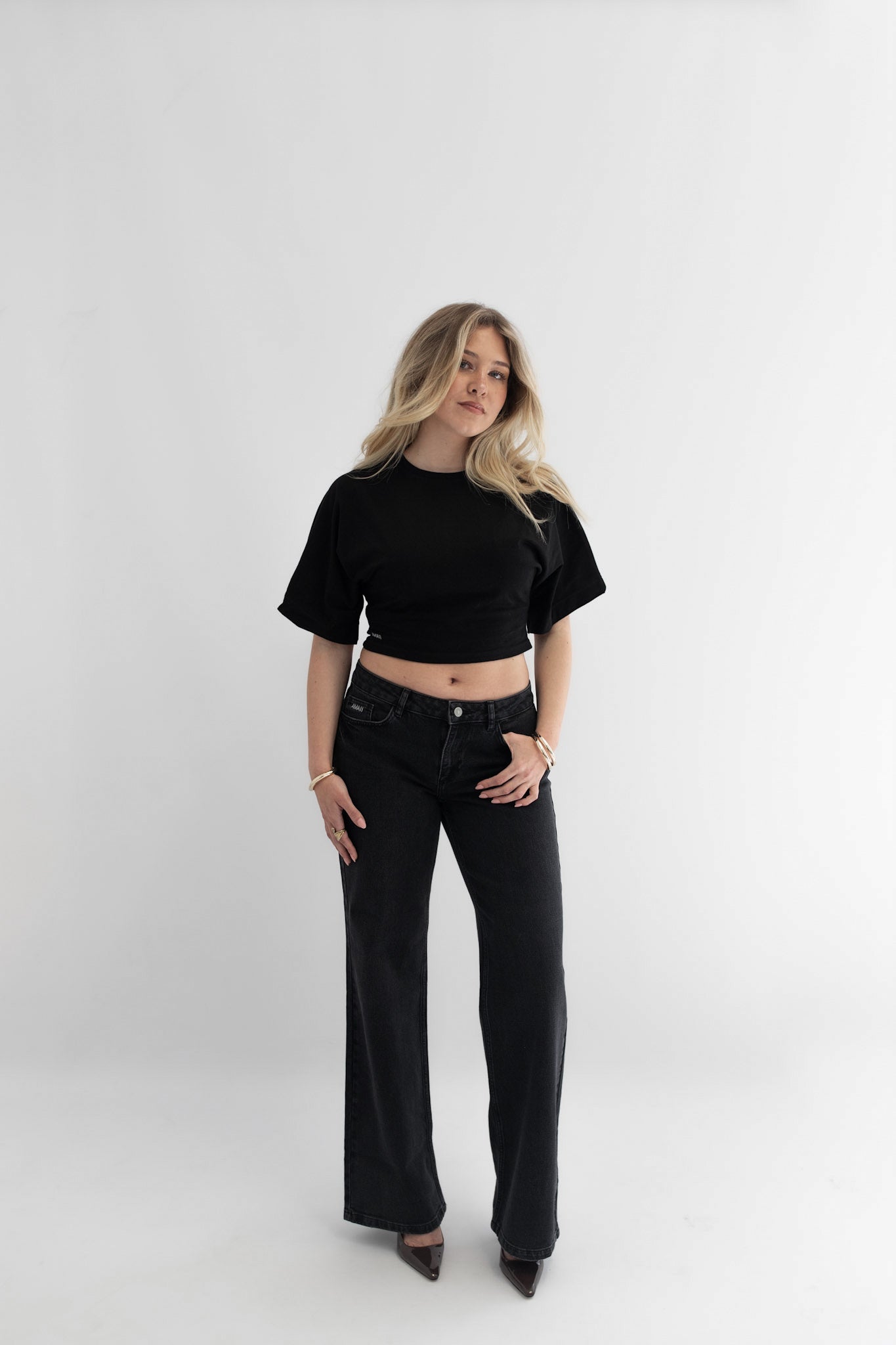 AMAII JEANS BLACK