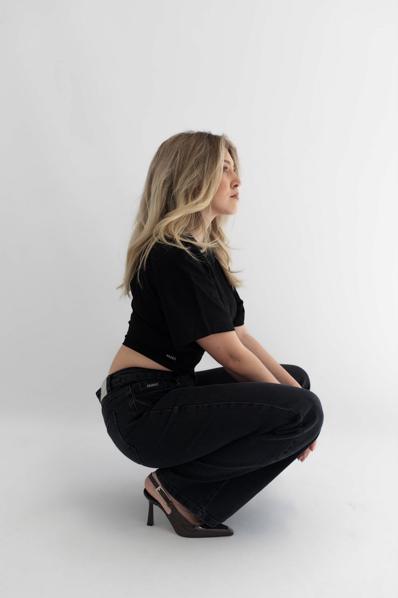 AMAII JEANS BLACK