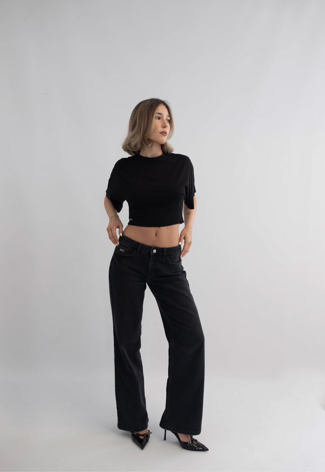 AMAII JEANS BLACK