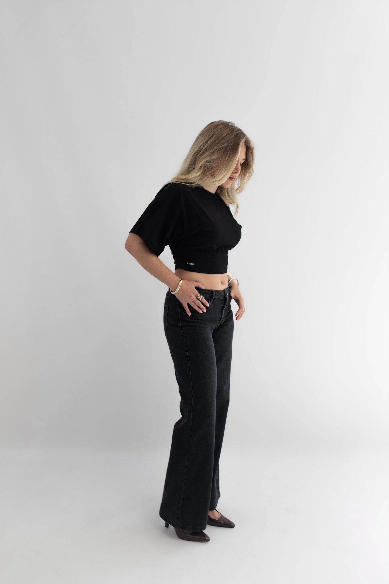 AMAII JEANS BLACK