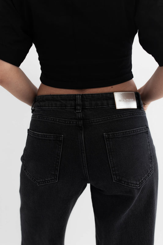 AMAII JEANS BLACK